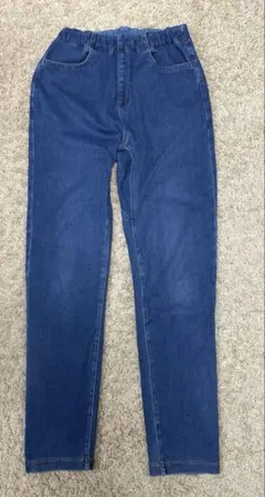 無印良品・デニムパンツ 140cmウエストゴム
