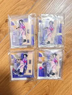 鬼滅の刃 背景付アクリルスタンドジオラマ 胡蝶しのぶ ミニサイズセット