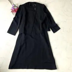 東京ソワール ジャケット ワンピース ブラックフォーマル 喪服9号