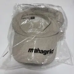 mahagrid ベージュ キャップ