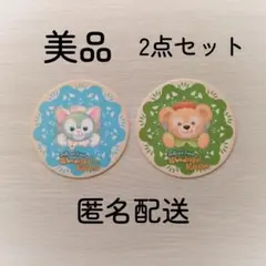 【美品】ワンダフルキッチン コースター ダッフィー ジェラトーニ