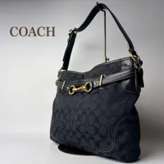 極美品✨】コーチ COACH ワンショルダー Y2K ホーボー シグネチャー