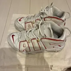 NIKE AIR MORE UPTEMPO ホワイト レッド