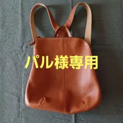 ✨水曜日のカンパネラサイン入り歌手エナメル調リュック ブラウン 