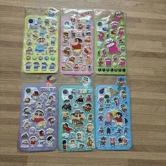 クレヨンしんちゃん 立体シール 6枚セットのサムネイル