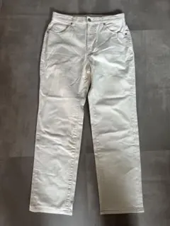GU ホワイトデニムパンツ XL