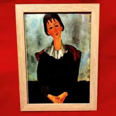 モディリアーニ 「おさげ髪の少女」複製画 - メルカリ