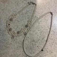 パール風　ネックレス　まとめ売り