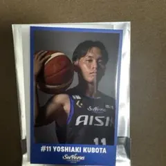 シーホース三河 チェキ風トレカ 久保田選手