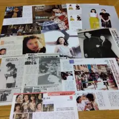 小泉今日子　切り抜き　セット　まとめ　キョンキョン　テレビジョン　TVガイド