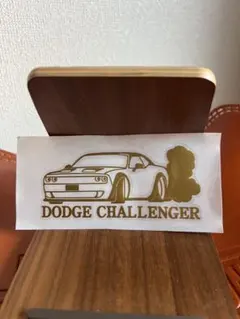 新品未使用　ダッチチャレンジャー　ステッカー　ゴールド