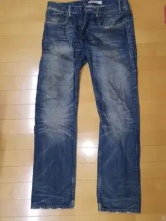 ★☆★日本非売品◆LEVI’Sリーバイス504ダメージジーンズ★☆★