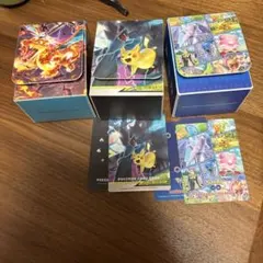 デッキケース 悪テラスタルリザードン　ゼクロム　ピカチュウ　ポケモンgo