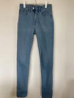 ユニクロ　EZYジーンズ　xsサイズ　丈長め　美品
