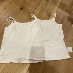 UNIQLO ホワイト タンクトップ 100cm