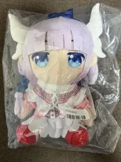 タグ付き 小林さんちのメイドラゴン カンナ ぬいぐるみ タイトー