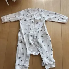 花柄長袖ロンパース サイズ70