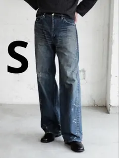 LIDNM Damaged Heritage Denim Pants S リドムのサムネイル