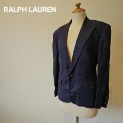 RALPH LAUREN ラルフローレン 紺 ジャケット 麻のサムネイル
