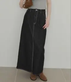giunon long denim skirt / ロングデニムスカート