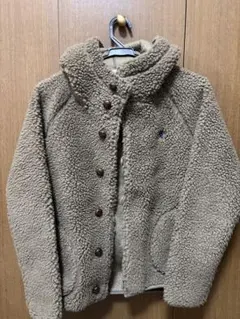 Gymphlex ジムフレックス フード付きボアジャケット 【〜2/28値下げ】