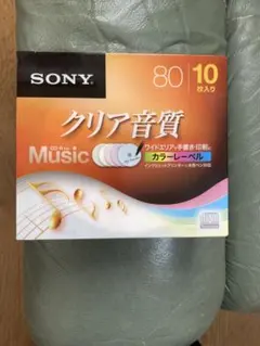 SONY CD-R for music10枚入り