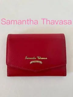 Samantha Thavasa サマンサタバサ　パスケース　定期入れ　マゼンタ