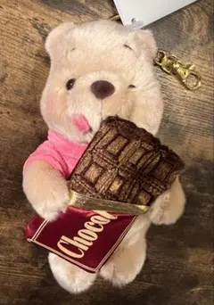 【新品】プーさん ぬいぐるみキーホルダーCHOCOLATE STYLE２個セット 2026年最新】プーさん ぬいぐるみキーホルダー chocolateの人気