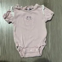 70サイズ　サンリオ×フタフタ　マイメロディ　ロンパース