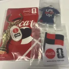 コカ・コーラ FIFA ワールドカップ26 トロフィーキーリングセット