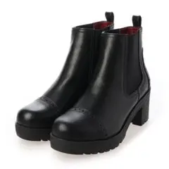 YOSUKE サイドゴアブーツ （ブラック 3E 23.5cm）