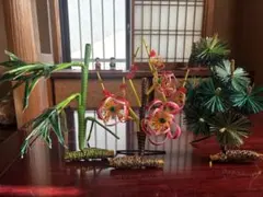 水引細工 松竹梅 3点セット 縁起物 飾り - メルカリ