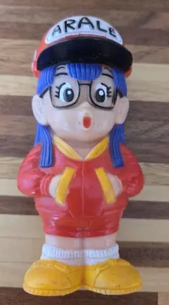 当時物　Dr.スランプ アラレちゃん　ソフビ 貯金箱　東海銀行　企業ノベルティ 当時物 Dr.スランプ アラレちゃん ソフビ 貯金箱 東海銀行 企業