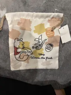 プーさん＆ミッキー 巾着袋セット