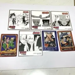 NARUTO・BORUTO ジャンプフェア’21〜’25ミニ色紙　カード セット