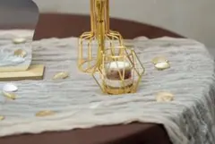 ウェルカムスペース　テーブルクロス　布　花びら付き