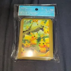 ポケモンカード　ピカチュウ　スリーブ　新品未開封