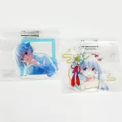 未開封　甘神さんちの縁結び　アクリルフィギュア　甘神朝姫　2点セット　有償特典