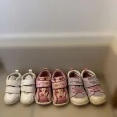 ミニー　アンパンマン　靴　3点セット　13.0 14.5 12.0