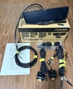 ALPINE DVR-DM1246A-IC ドライブレコーダー※欠品部品有りのサムネイル