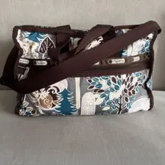 レスポートサック 稀少柄 ウィークエンダー ボストン 鍵付き