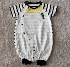 新品 ペンギン カエルロンパース 50-60cm 綿100% ベルメゾン 完売品