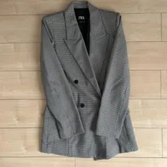 ZARA ダブルブレスト テーラードジャケット