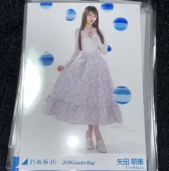 乃木坂46 生写真　2026LuckyBag 矢田萌華　ヒキ　カレンダー衣装