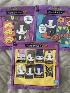 TinyTan Butter テテ グク オール ハンドタオル 3枚セット