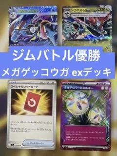 ジムバトル優勝構築　メガゲッコウガex 構築済みデッキ