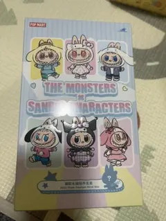 THE MONSTERS × 산리오 ハローキティ ぬいぐるみ ラブブ コラボ