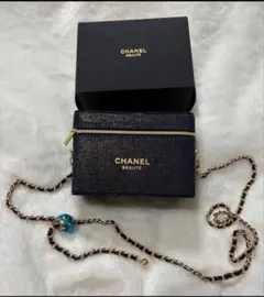 CHANEL シャネル VIP顧客ノベルティ バニティポーチ チェーンショルダー