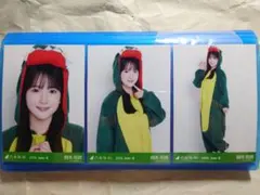 乃木坂46 生写真 福井県ver.コーデ 恐竜 鈴木佑捺 3種コンプ - メルカリ