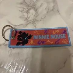 ドリームステイクフライト フライトタグ ミニー　ディズニーシー　キーチェーン